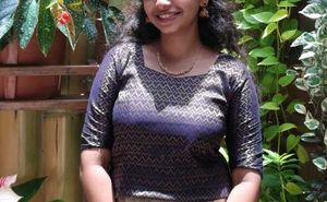 Dark Blue Crop Top For Pattupavada
