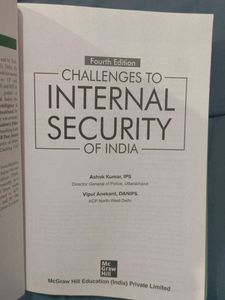 Challenges to Internal Security of India