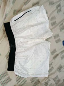 White Polka Dot shorts