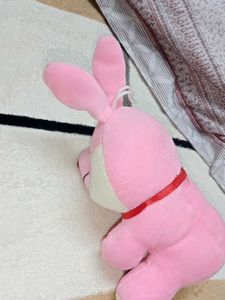 Cute Pink Bunny Plush Toy