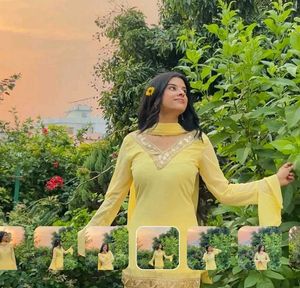 Elegant Yellow Kurta Set with Dupatta