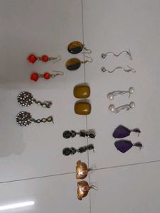Assorted Dangle Earrings Set