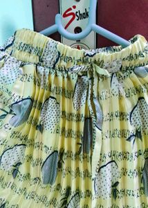 Pleated Mini Skirt