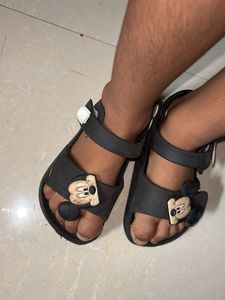 baby boy sandals black colour
