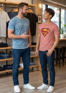 Men's Casual T-Shirts set of 2