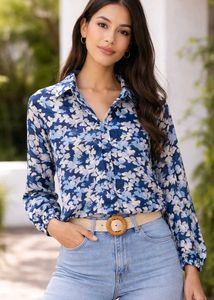 Woman Floral Shirt
