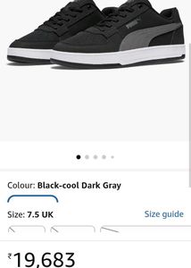PUMA Black SNEAKERS 👟