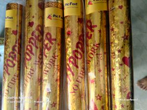 6 Nos Party Poppers 40 CM - Birthday, Wedding