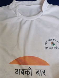 Premium Quality White Lycra T-Shirt