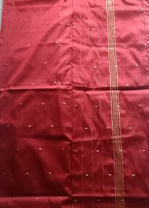 combo Silk saree and sleevless Top