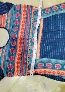 Blue kurta set