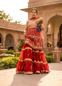 wedding wear Embroidered sharara set...