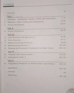 NCERT Geography Textbook Class-12