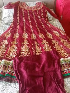 Elegant Embroidered Kurta Set