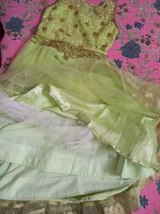 Beautiful Lime Green Gown