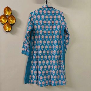 Cottonworld Blockprint Shirt Dress
