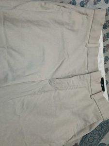Men's Beige Casual Pants