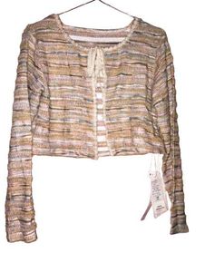 Brand New Korean Crop Top/Shrug For Winter/Spring