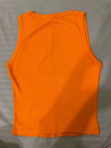 Orange Tank Top