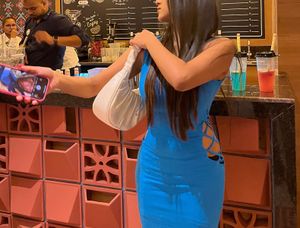 Vibrant Blue Cutout Maxi Dress