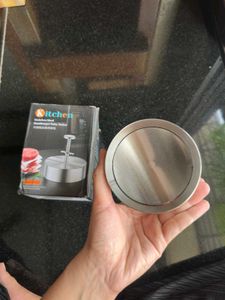 Stainless Steel Hamburger Patty Maker