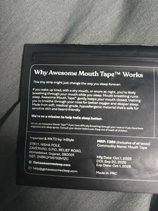 Awesome Mouth Tape - 7 Day Starter Pack