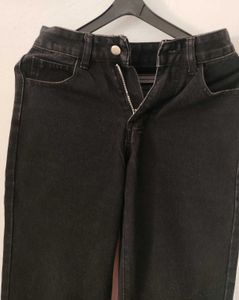 Stylish Dark Wash Flared Jeans