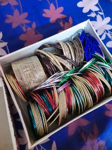 Collection Of Stylish Bangles Plus GOlD City Gol
