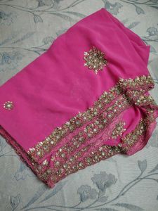 Embellished Y2K bollywood vintage Pink Kurta Set