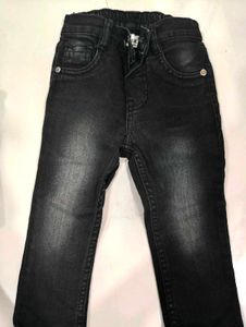 Black Wash Denim Jeans
