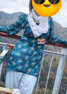 u shape transparent kurti