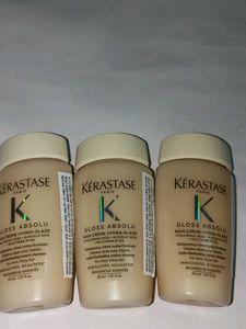 3 × Kerastase Gloss Absolu Shampoo Set