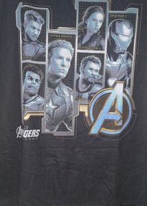 Avenger Characters Black  T-Shirts