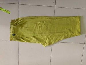 Comfortable &amp; Stylish Lime green colour Leggings