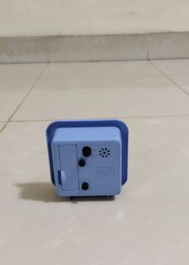 New Unused Oreva Blue Alarm Table Clock
