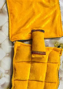 Laddu Gopal Ji Rajiyi Bedset With Pillow 3pice Set