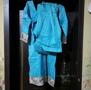 Beautiful Teal Kurta Set