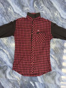 Red & Black Checkered Shirt