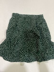 Chic Polka Dot Mini Skirt