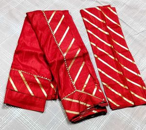 NEW RED SAREE