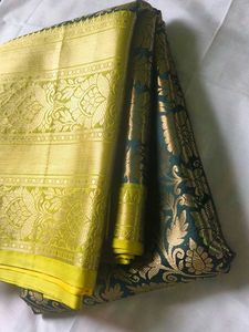 Elegant Silk Blend Saree