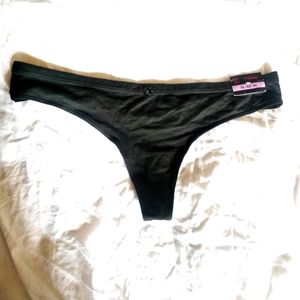 Brand new Black Thong Panties