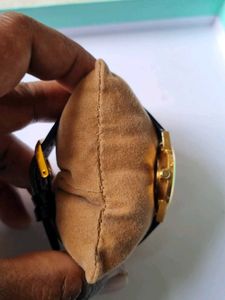 Titan Analog unisex Watch with gold plated
