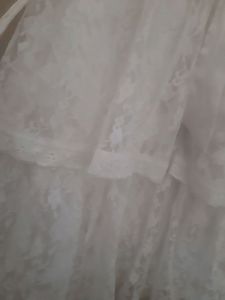 Beautiful white gown dress for girls