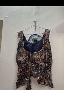 navratri Ethnic Sleeveless Blouse