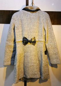 Imported Bow Trench Coat