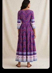 Vibrant Printed Maxi Dress