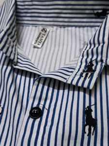 Blue Stripped Off'ice shirt