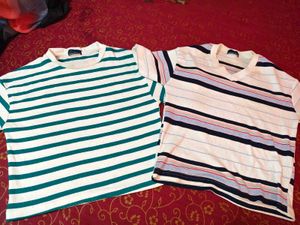 Comboo of 2 Striped T-shirts Bundle