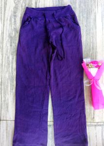 purple violet trouser pants 26-28 size